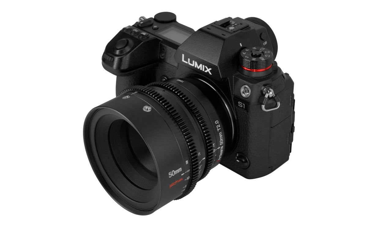 7Artisans 50mm T2,0 Kinoobjektiv – Manuell, Vollformat, 82 mm Filter – für L-Mount