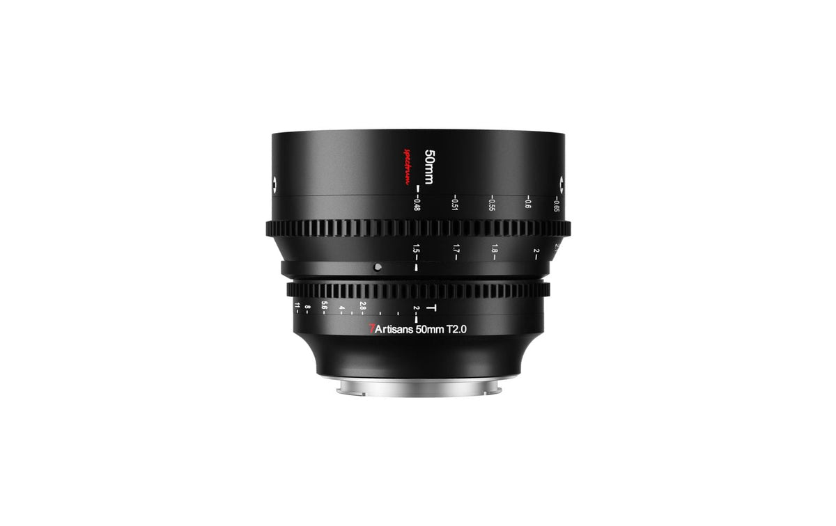 7Artisans 50 mm T2.0 Objektiv – Canon RF, Vollformat, Manuell – für Canon EOS R