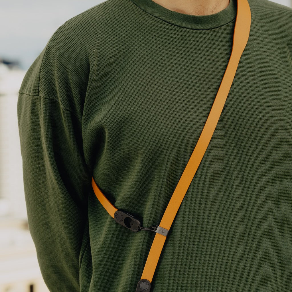 Peak Design Kameragurt – Leder, 1,34 m, 16,5 mm, 61 g – für Digitalkamera – Bernstein