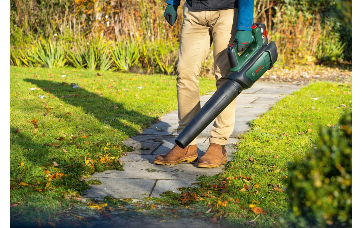 Bosch AdvancedLeafBlower 36V-750 Laubbläser – 36 V – 1×2,0 Ah & Ladegerät – POWER FOR ALL