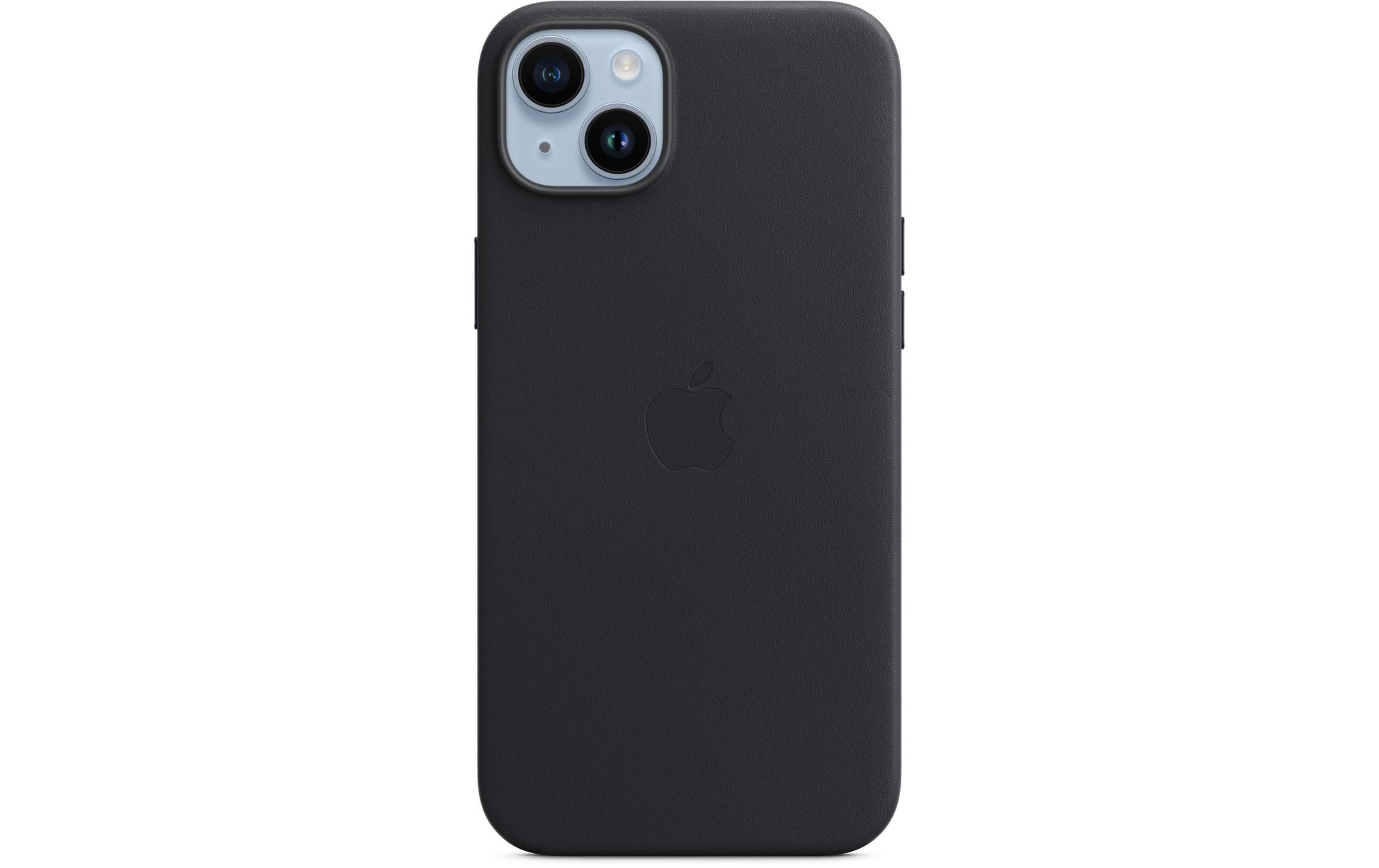 Apple Backcover – für Apple iPhone 14 Plus, MagSafe, Leder, Schwarz