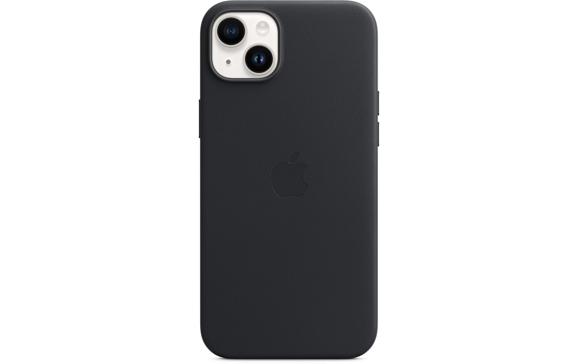 Apple Backcover – für Apple iPhone 14 Plus, MagSafe, Leder, Schwarz