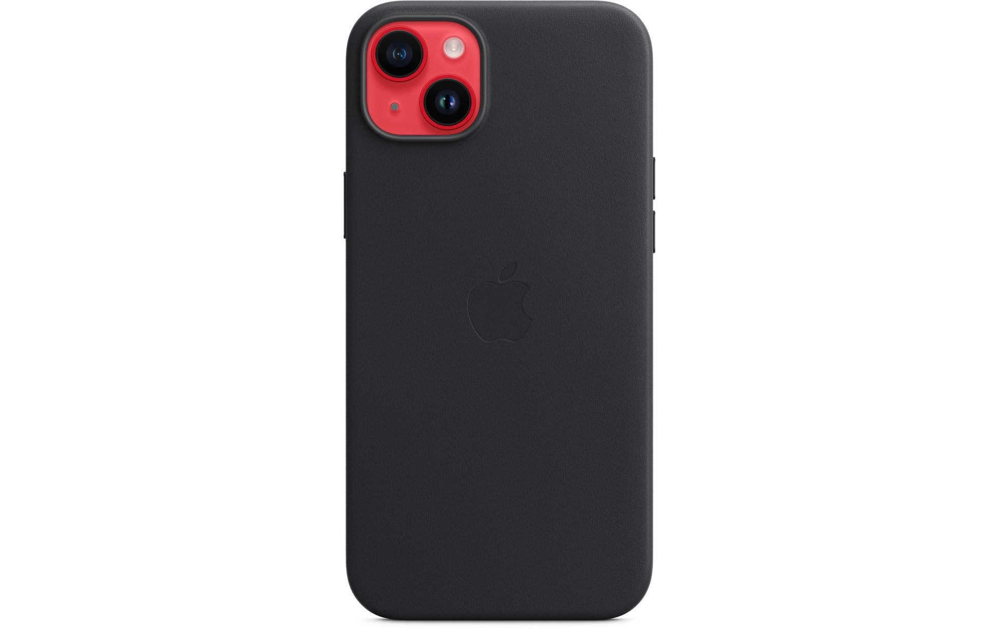Apple Backcover – für Apple iPhone 14 Plus, MagSafe, Leder, Schwarz