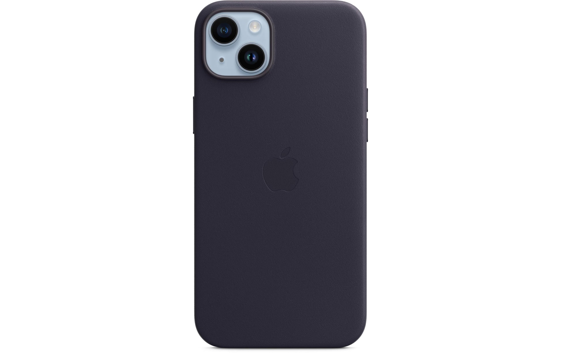 Apple Backcover – für Apple iPhone 14 Plus – blau – Leder – MagSafe-kompatibel