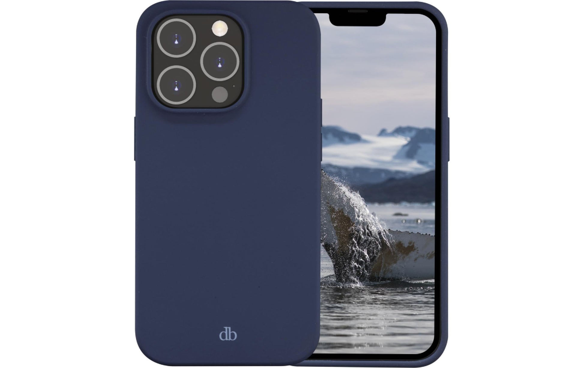 dbramante1928 Greenland – Backcover – für Apple iPhone 14 Pro, Recycling-Kunststoff, Pacific Blue