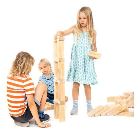 KOOR Kuujenga XXL – Geschicklichkeitsspiel, 2–6 Spieler, ab 6 Jahren, 15 Min., DE/FR/IT