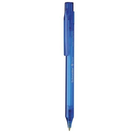 Schneider Schreibgeräte Fave Kugelschreiber – 50er Pack, Blau, Spitze 0,5 mm, nachfüllbar