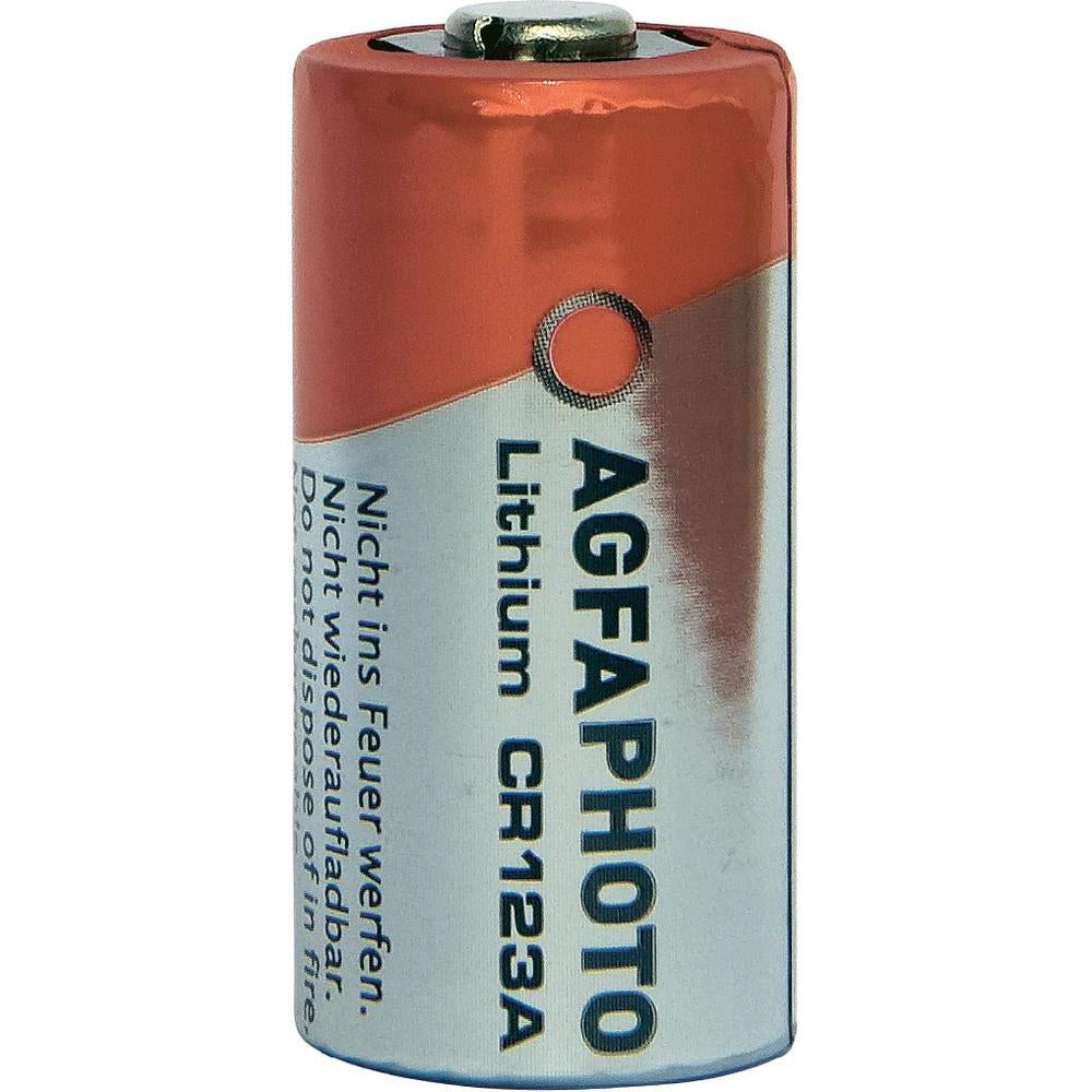 AgfaPhoto CR123A Batterie, Lithium, 3 V – 1 Stk.