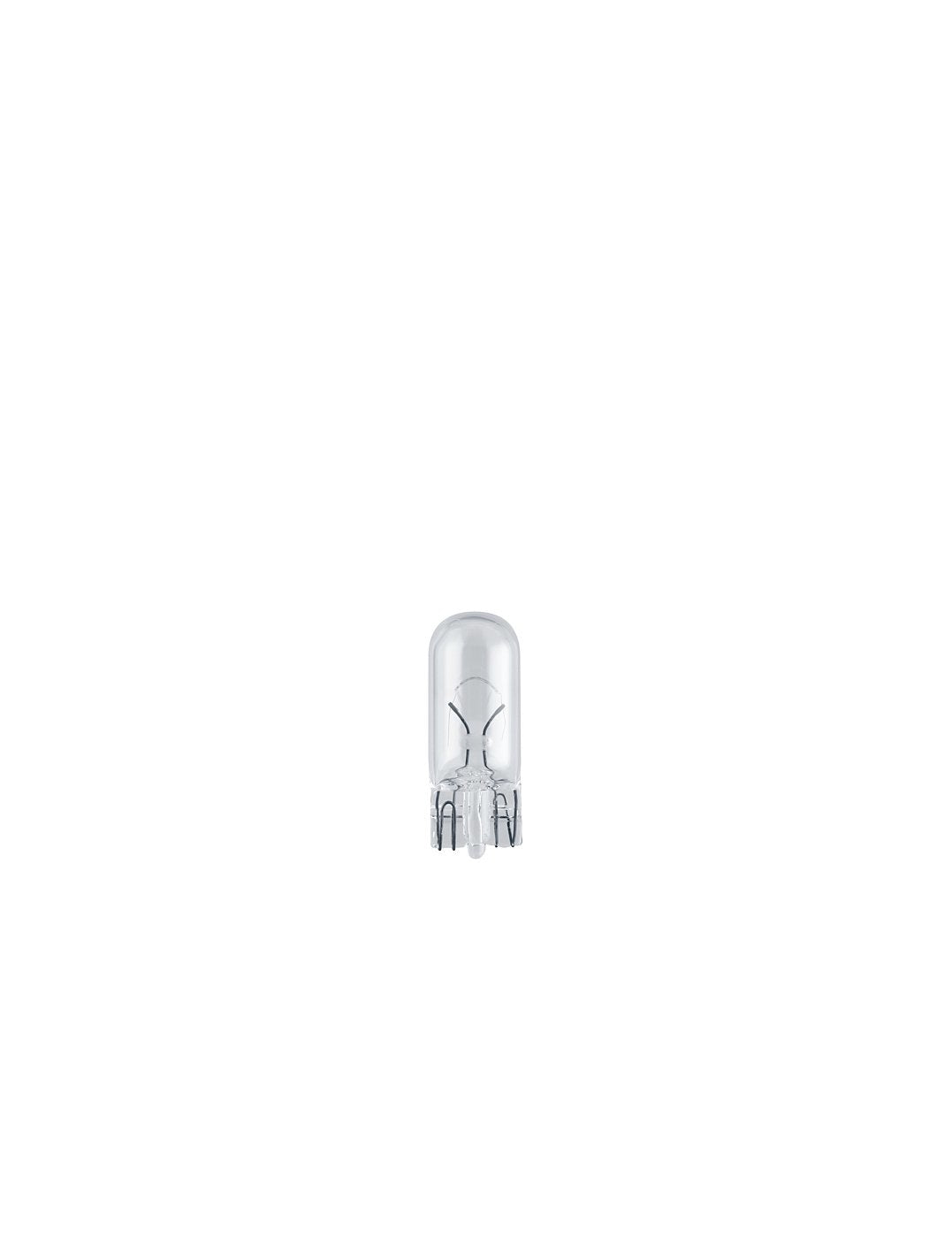 Philips Halogen-Leuchtmittel W5W (W2,1×D9,5) – 50 lm, 5 W, 12 V