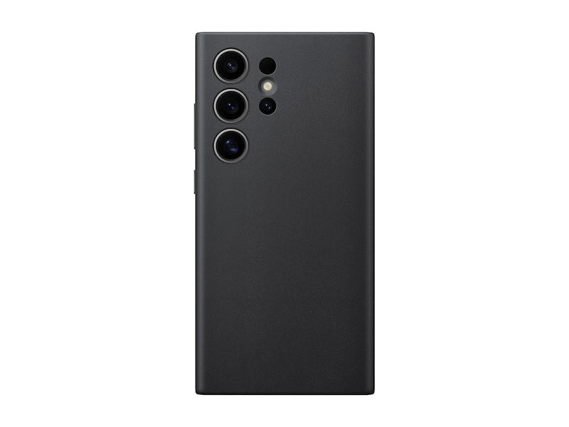 Samsung Backcover – für Samsung Galaxy S24 Ultra – schwarz – Kunstleder