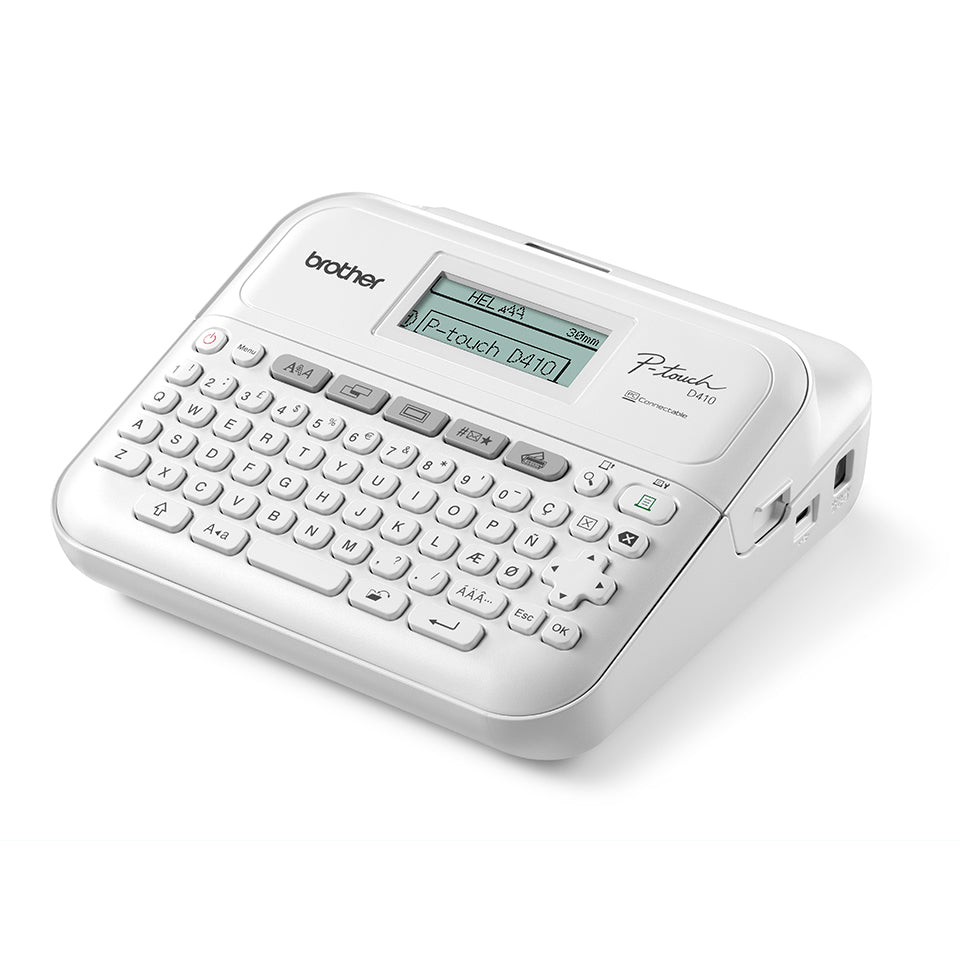 Brother PT-D410VP – Beschriftungsgerät, TZe bis 18 mm, 180×180 dpi, USB