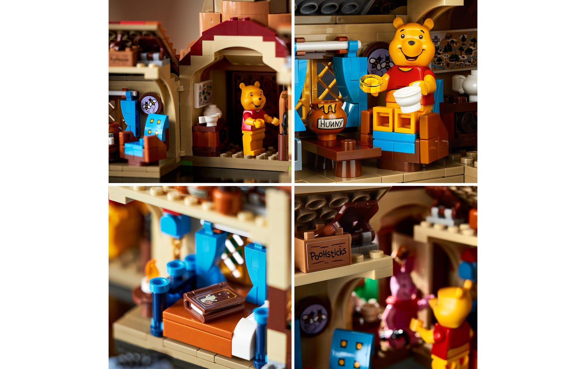 LEGO 3D Puzzle Winnie Puuh – 1265 Teile – 18 × 24 × 22 cm – ab 18 Jahren