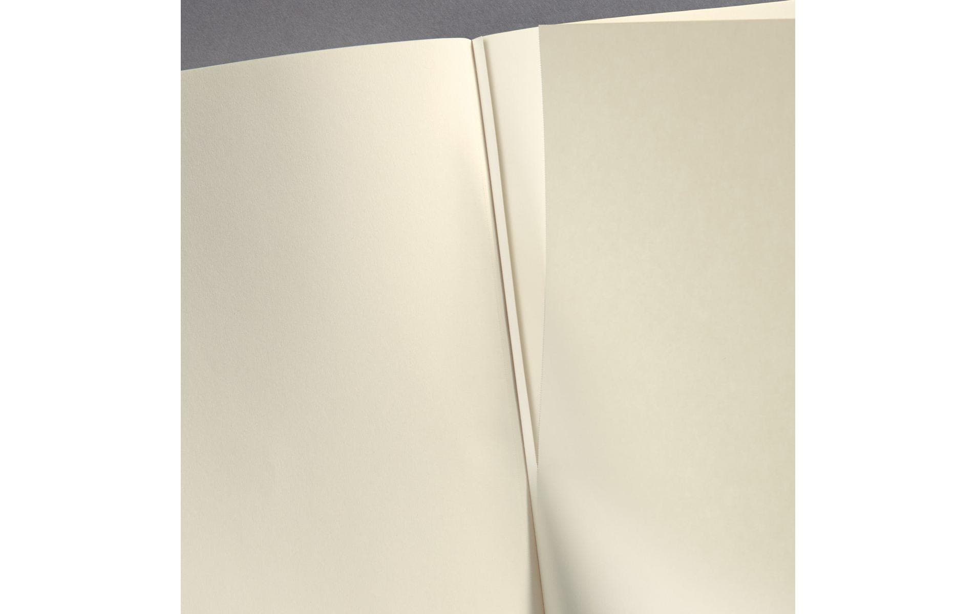 Sigel Notizbuch, 213 × 295 mm, blanko, Fadenheftung, 194 Seiten, 80 g/m² – schwarz