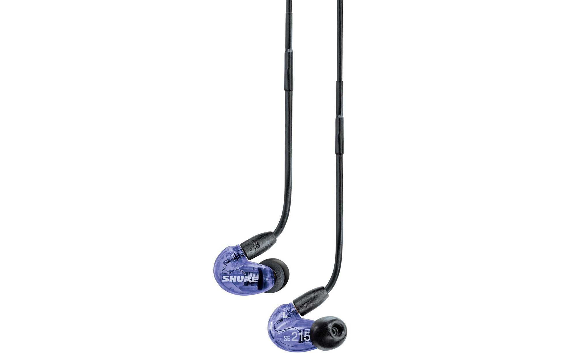 Shure SE215 – In-Ear Headset – 3,5 mm Klinke, Anruf-Management – Violett – für Apple/Android
