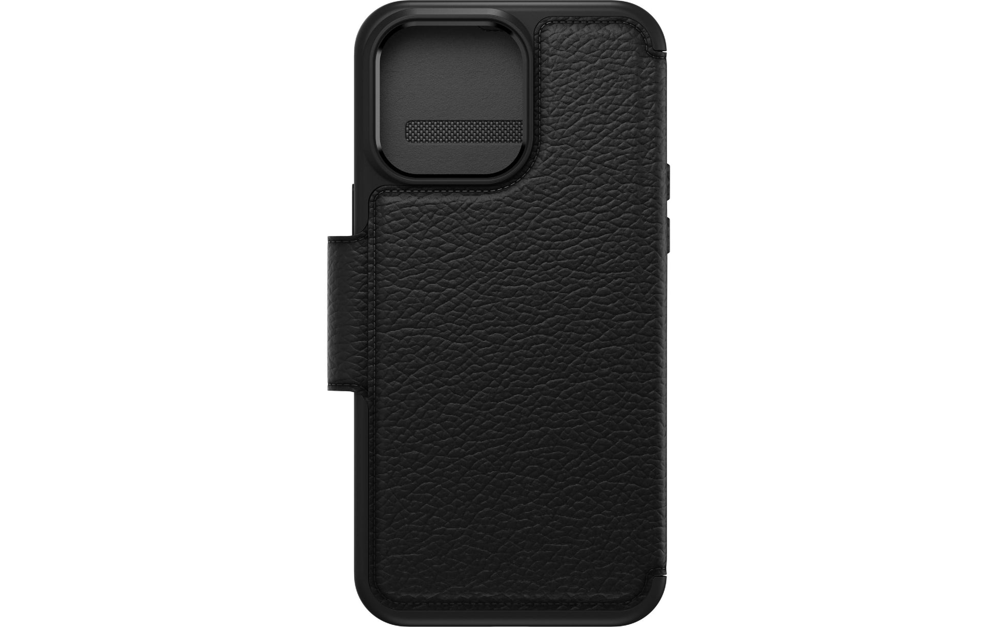 OtterBox Strada Folio – für Apple iPhone 14 Pro Max, Leder, Schwarz, mit Kartenfach, sturzdämpfend