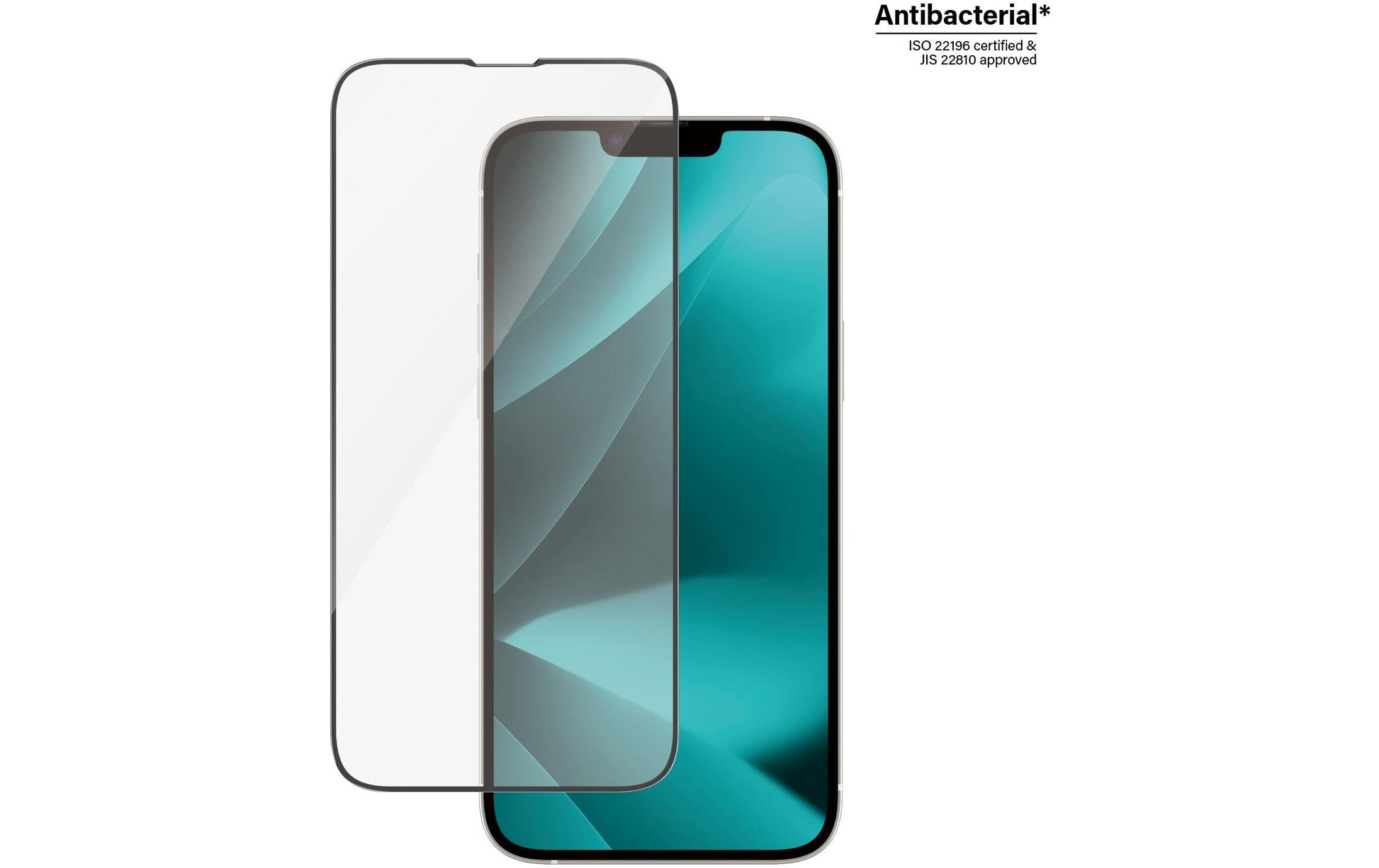 PanzerGlass Displayschutz (Panzerglas), Ultra-Wide Fit – für iPhone 14 Plus/iPhone 13 Pro Max – mit Applikator