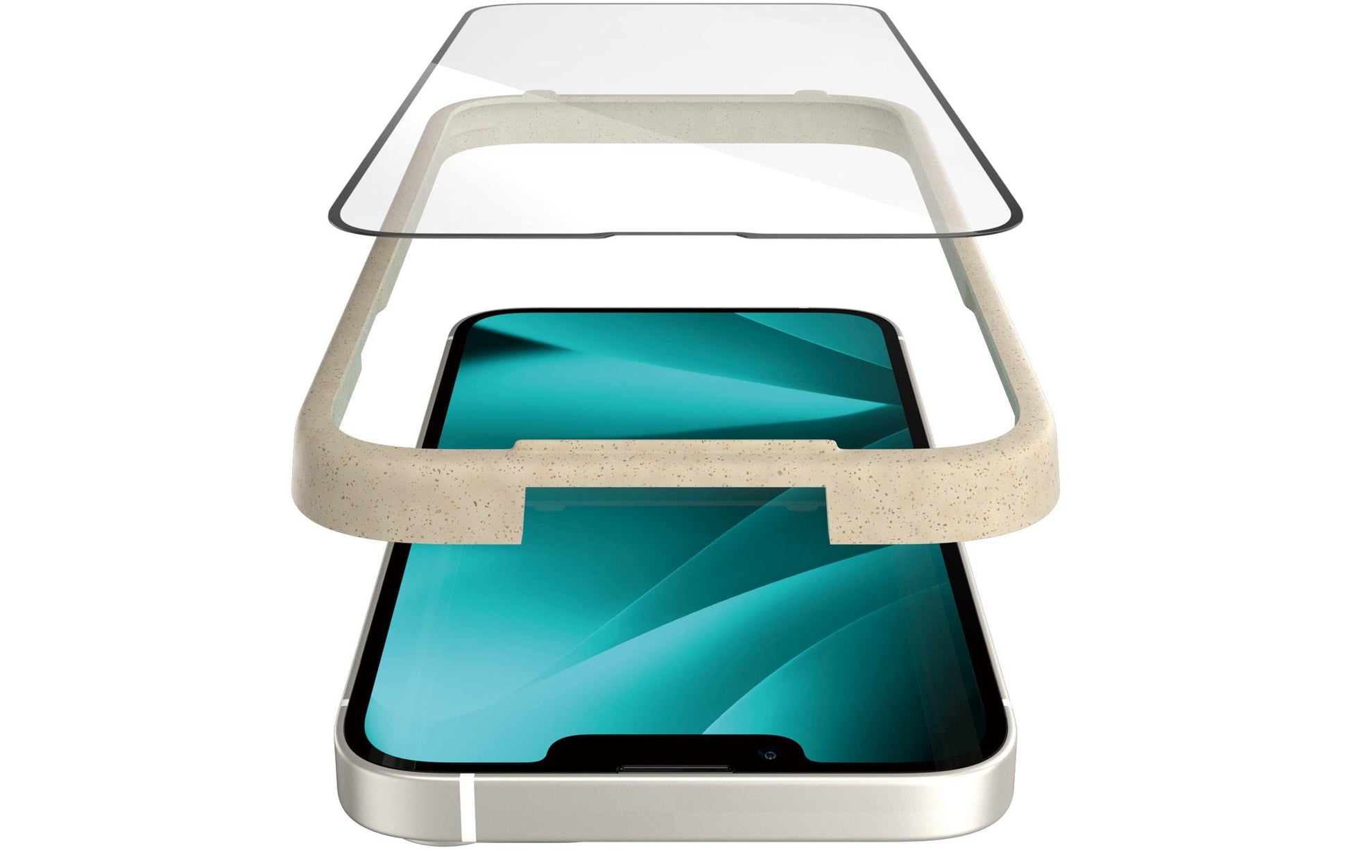 PanzerGlass Displayschutz (Panzerglas), Ultra-Wide Fit – für iPhone 14 Plus/iPhone 13 Pro Max – mit Applikator