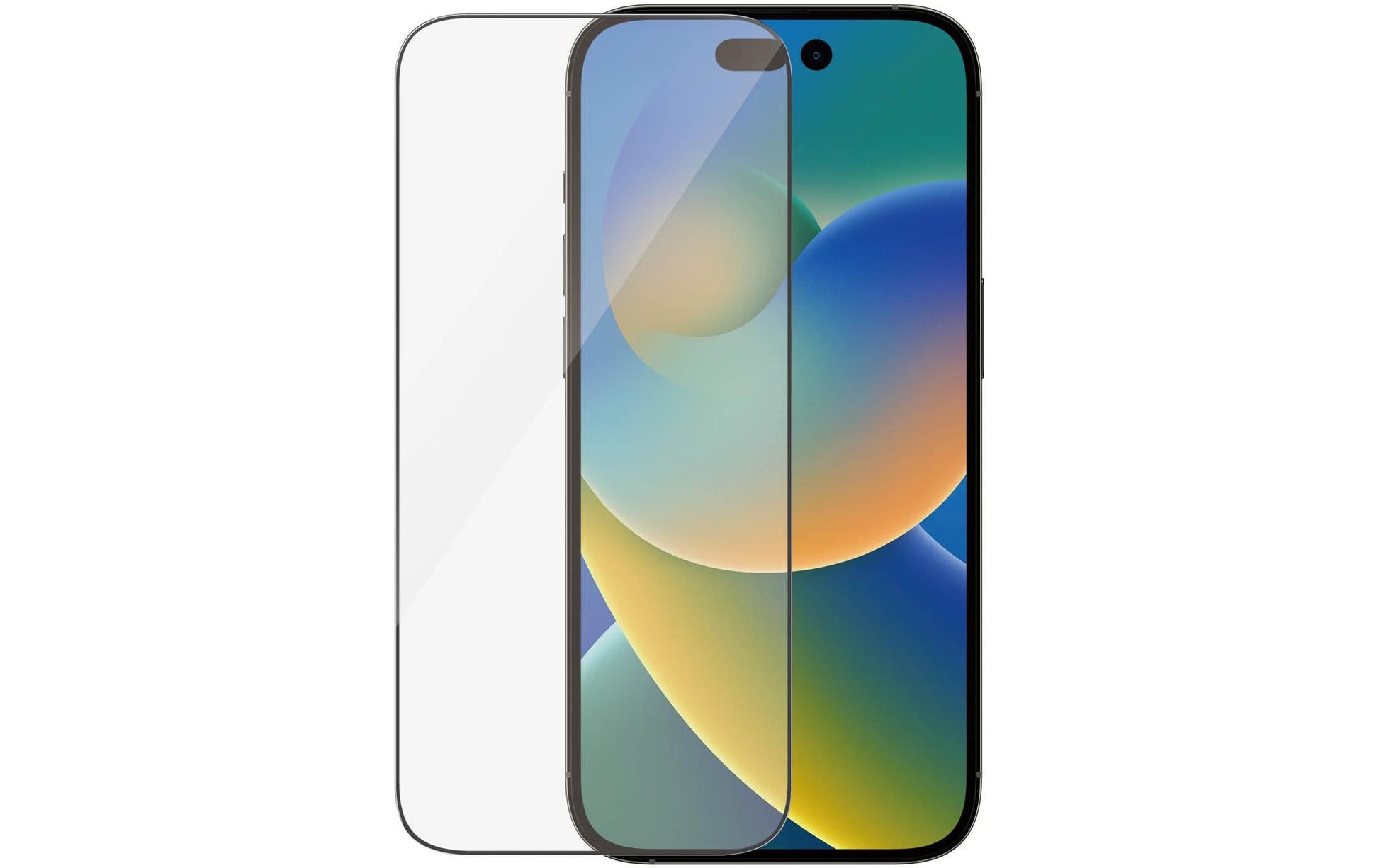 PanzerGlass Displayschutzglas – für Apple iPhone 14 Pro, kratzresistent, anti-Fingerprint, Hartglas