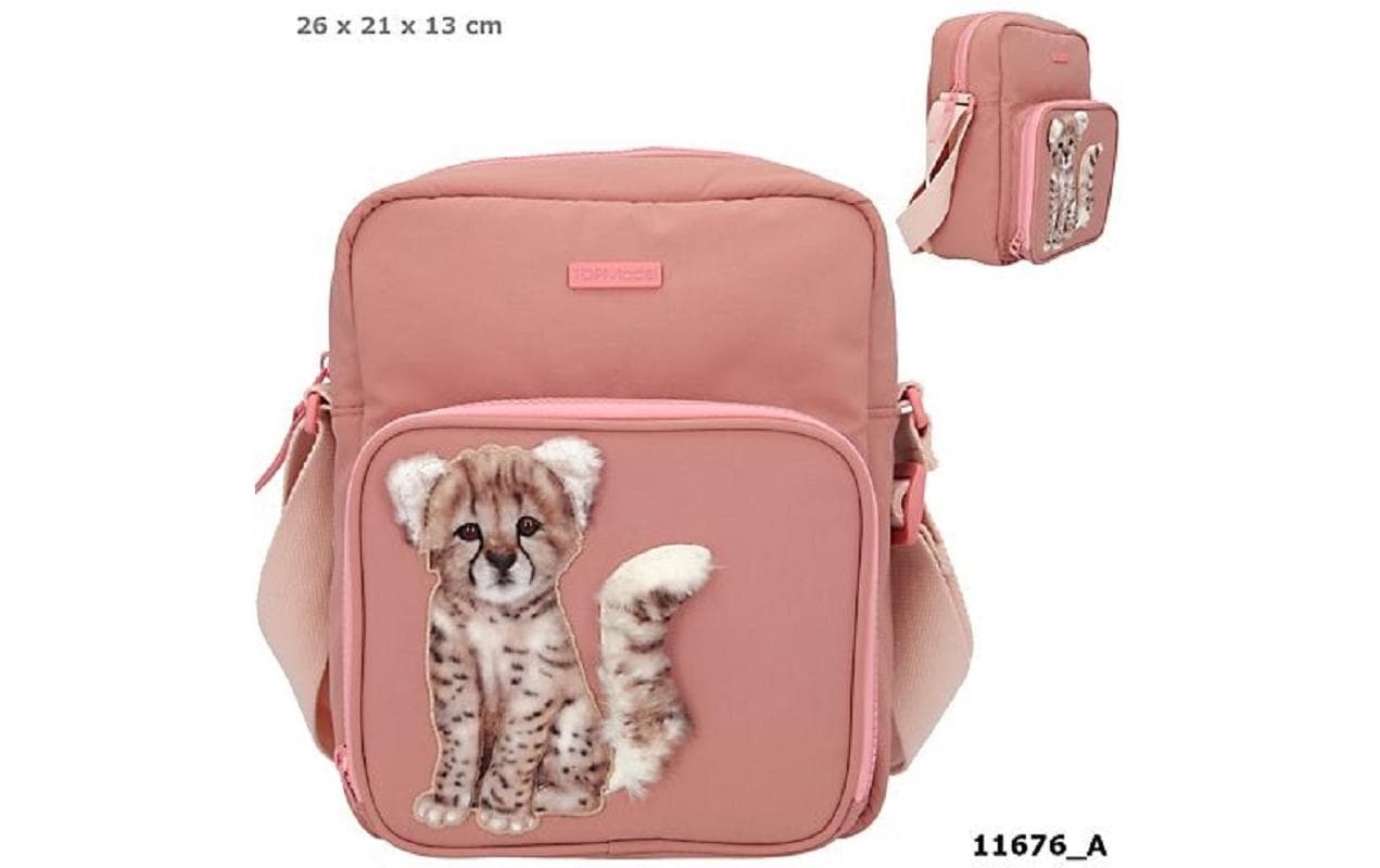 Topmodel Kindergartenrucksack – Jungle – Altrosa – 27 × 20 × 14 cm