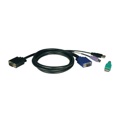 Tripp Lite P780-006 Kabel – VGA zu VGA; PS/2/USB, 1,83 m – für NetController/KVM/Switches