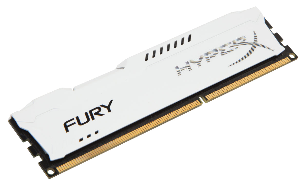 Kingston Technology HyperX FURY Weiss (DDR3 1600 MHz CL10, 240-poliger DIMM) – 8 GB RAM