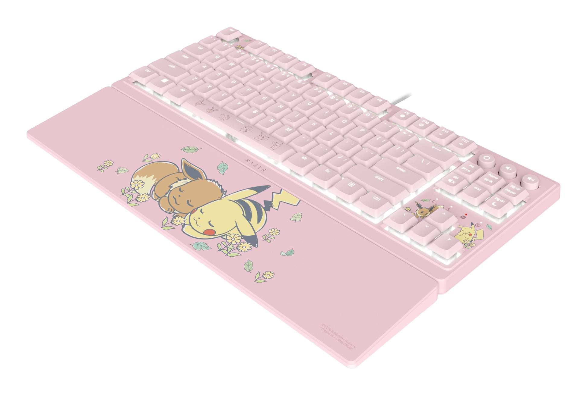 Razer Ornata V3 Pikachu & Eevee – Tastatur – Mecha-Membran – USB-A – QWERTY (US) – RGB – Tenkeyless