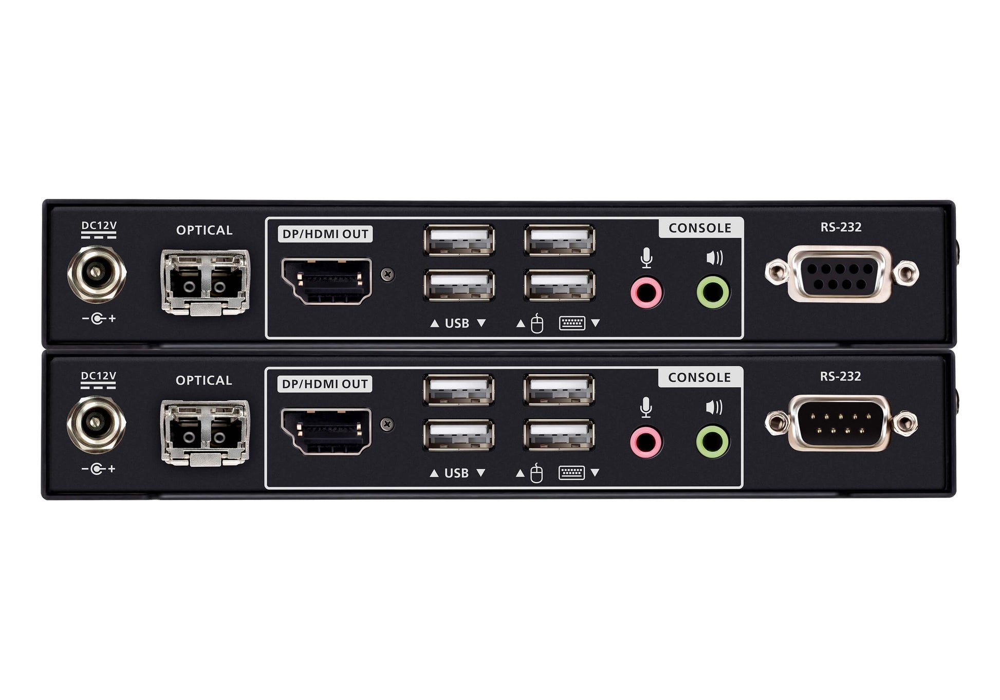 ATEN CE990 – KVM-Extender – DisplayPort/HDMI – 4096 × 2160 @ 60 Hz, 10 km, Sender & Empfänger