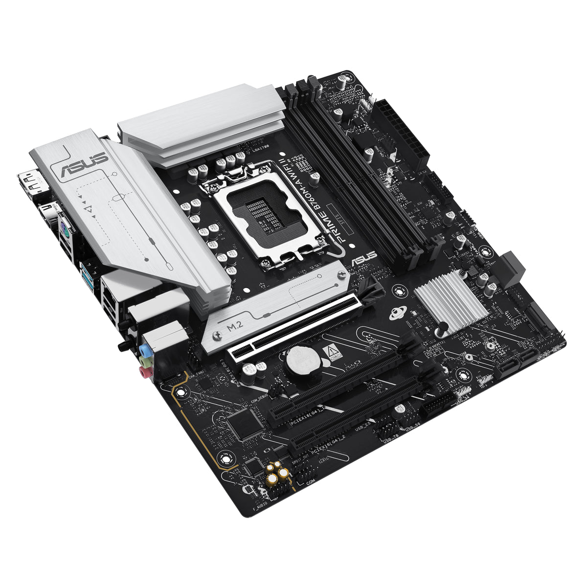 ASUS PRIME B760M-A WIFI II – Mainboard – LGA 1700, Intel B760, mATX, DDR5