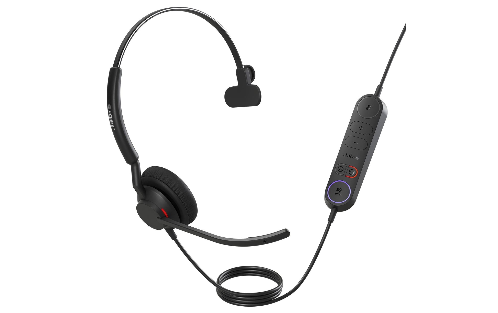 Jabra ENGAGE 40 Inline Link – Mono Headset – USB‑C/USB‑A – für Microsoft Teams