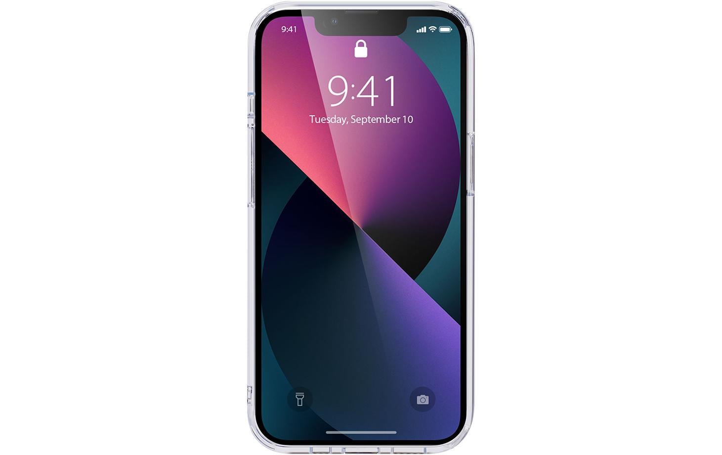 nevox StyleShell ShockFlex – Backcover – für Apple iPhone 14 Plus, PC+TPU, Transparent