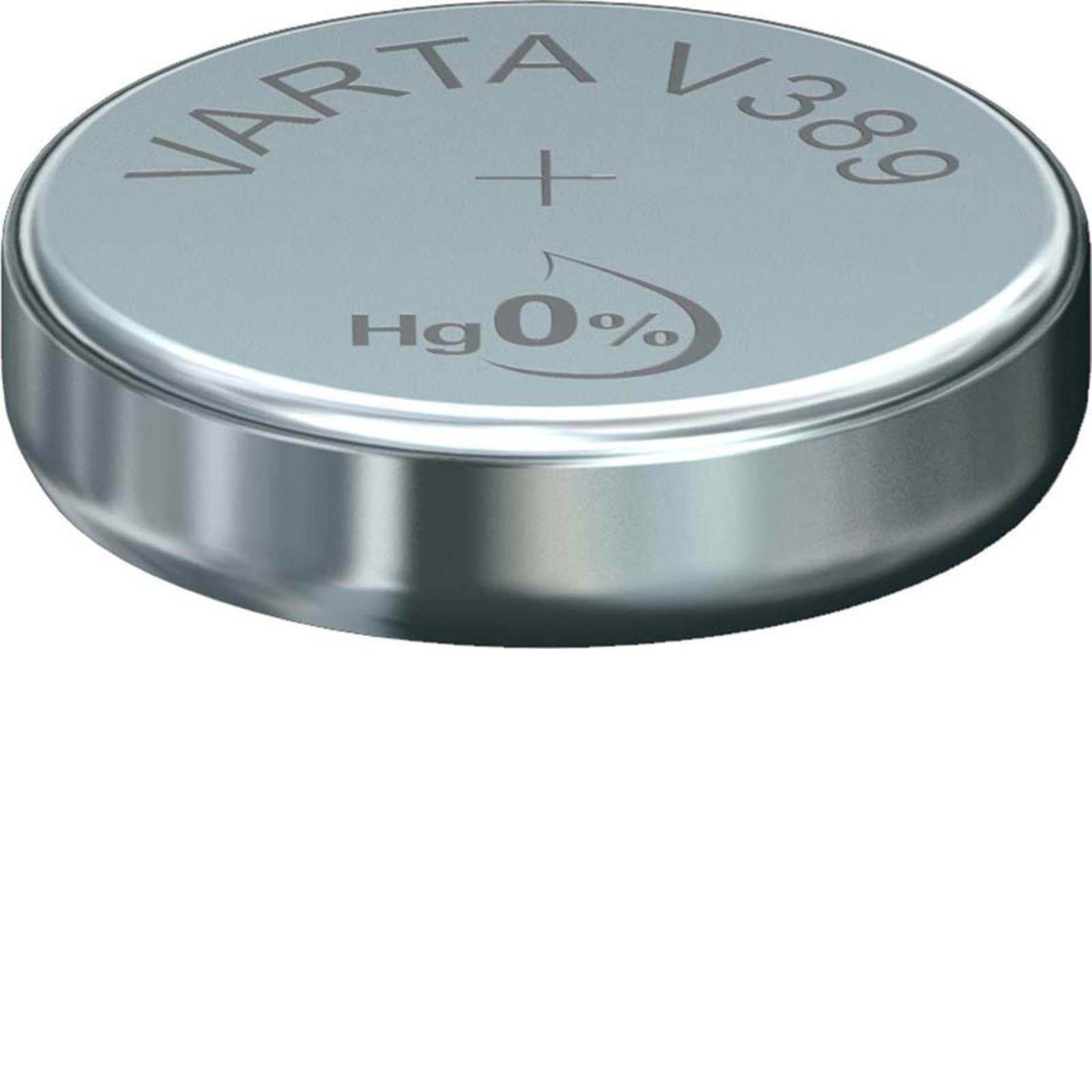Varta Knopfzelle V389, Silberoxid, 1,55 V – 1 Stk.