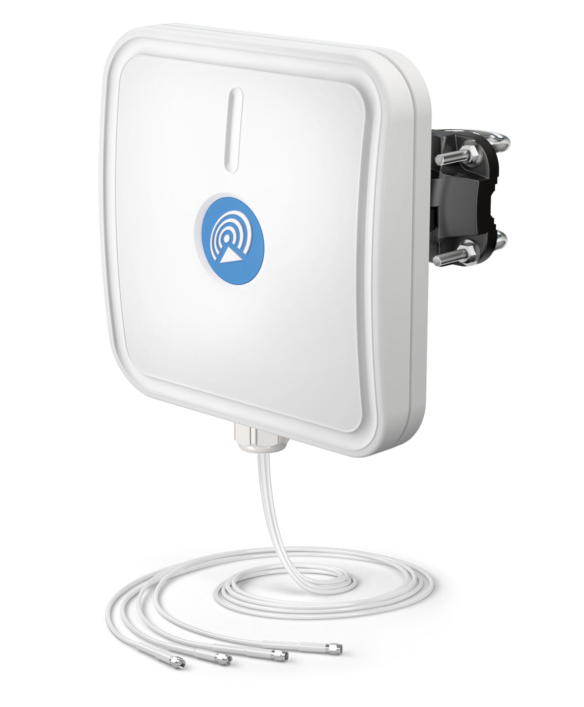 QuWireless 14HV-90-4 – MIMO-direktionale Antenne, 2,4–2,5 GHz, 14 dBi, RP-SMA, IP67, Aussenbereich