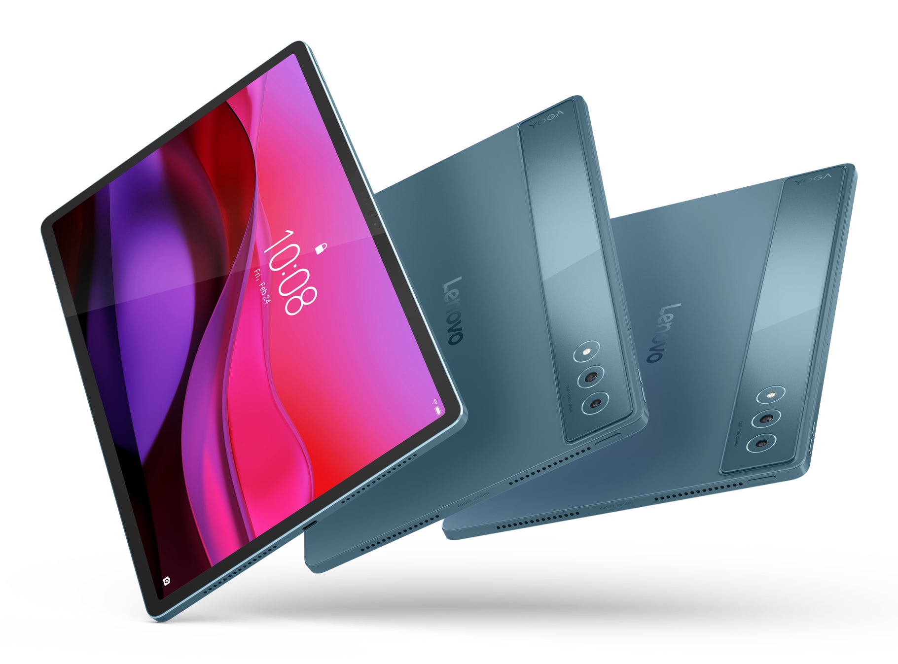 Lenovo Yoga Tab Plus – 12,7", 256 GB, 16 GB RAM, Wi‑Fi, Türkis, IP53