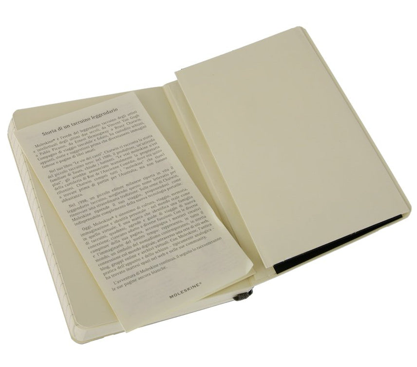 Moleskine Notizbuch – 90 × 140 mm – liniert – Softcover – schwarz