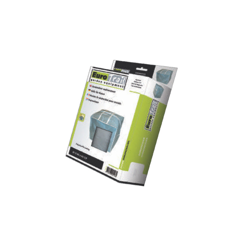 Eurotrail ETGF0091 Aufbewahrungsbox – Polyester – Grau – Für Kissen – Mit Griff – 600 × 500 × 500 mm