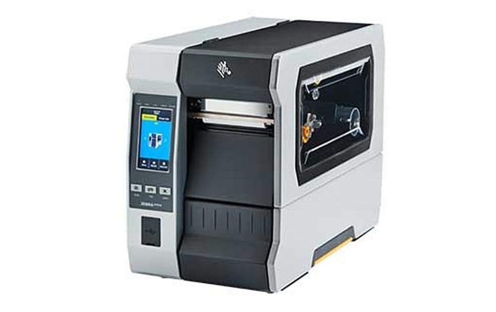 Zebra ZT610 – Etikettendrucker, Thermotransfer, bis 104 mm, Touchscreen, RS-232, 203 dpi, 356 mm/s