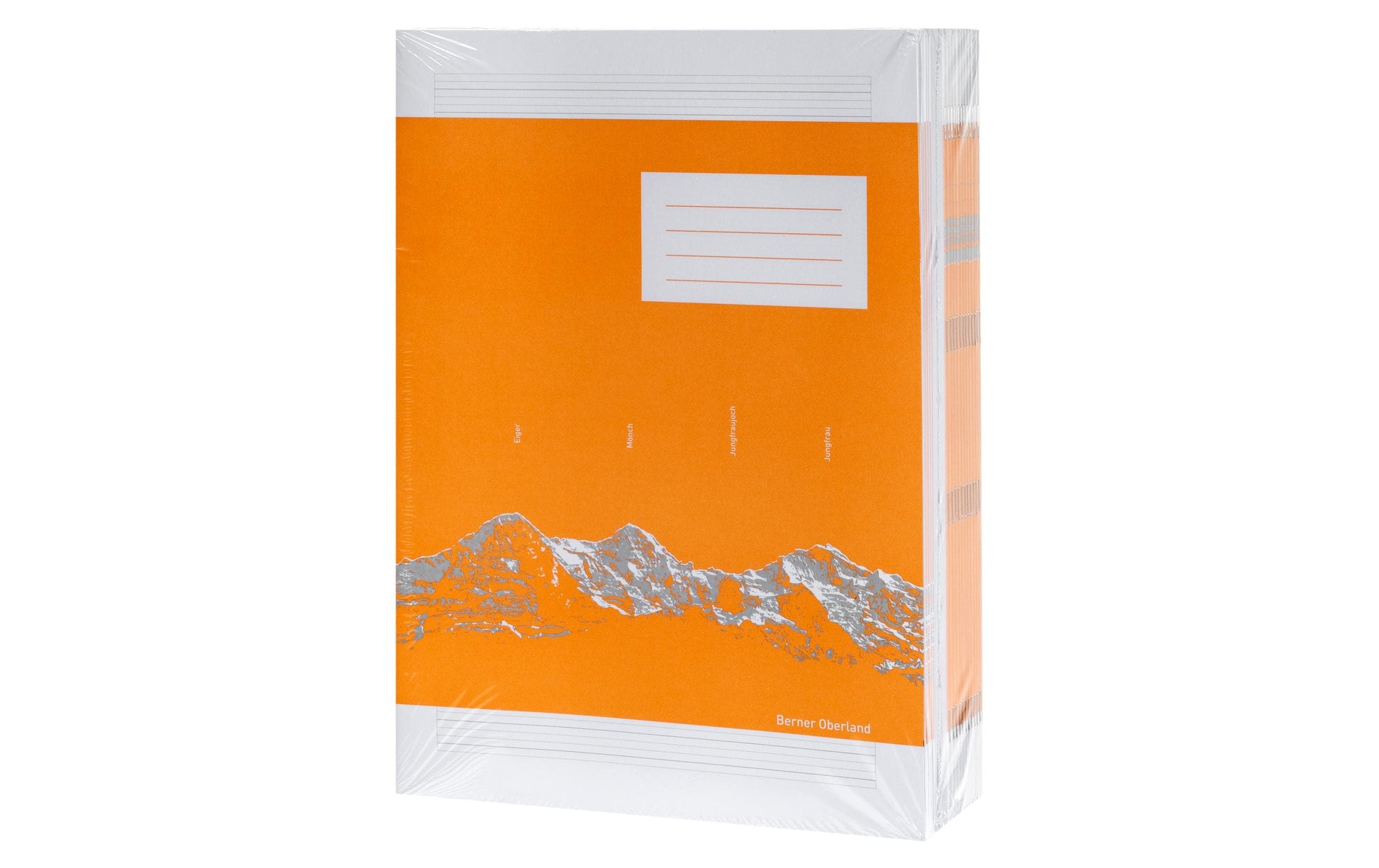 Ingold-biwa Ingold – Schulheft A4, liniert (3 mm), Klammerheftung, 48 Seiten – Weiss, 25er-Pack