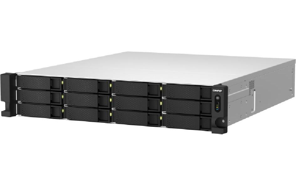 QNAP TS-h1887XU-RP – 18-Bay 2U Rack-NAS, Intel Xeon E-2334, 16 GB ECC DDR4