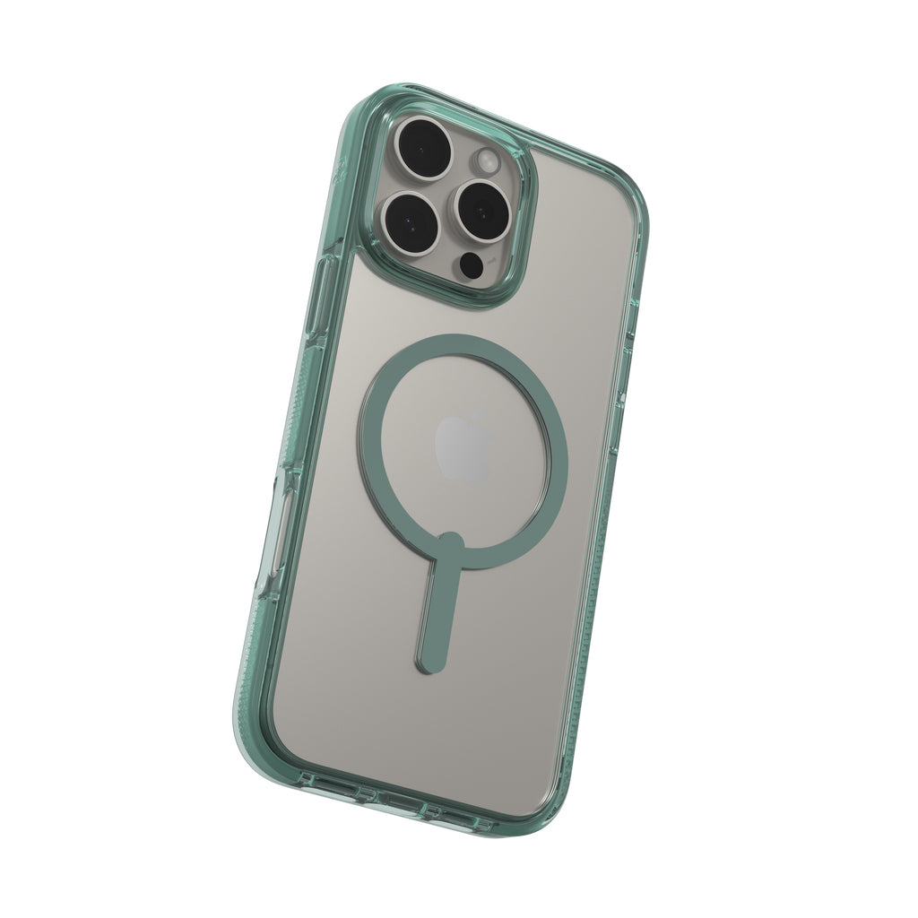 ZAGG Backcover Santa Cruz Snap – für Apple iPhone 16 Pro Max – grün – MagSafe kompatibel