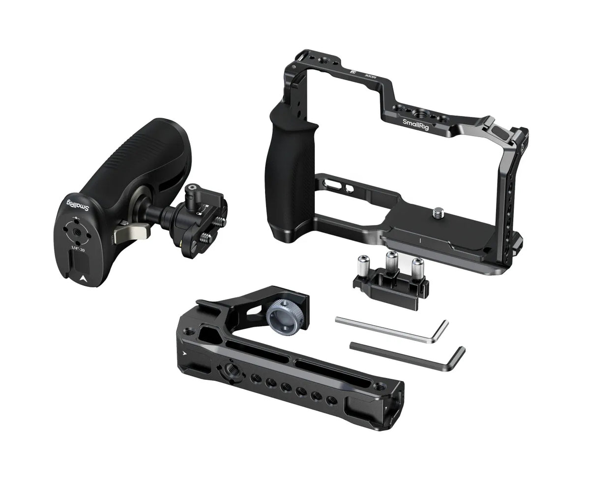 SmallRig 5468 Kamera-Cage – Aluminium/Silikon/Edelstahl, 135 × 229 × 191,7 mm – für Nikon ZR – Schwarz
