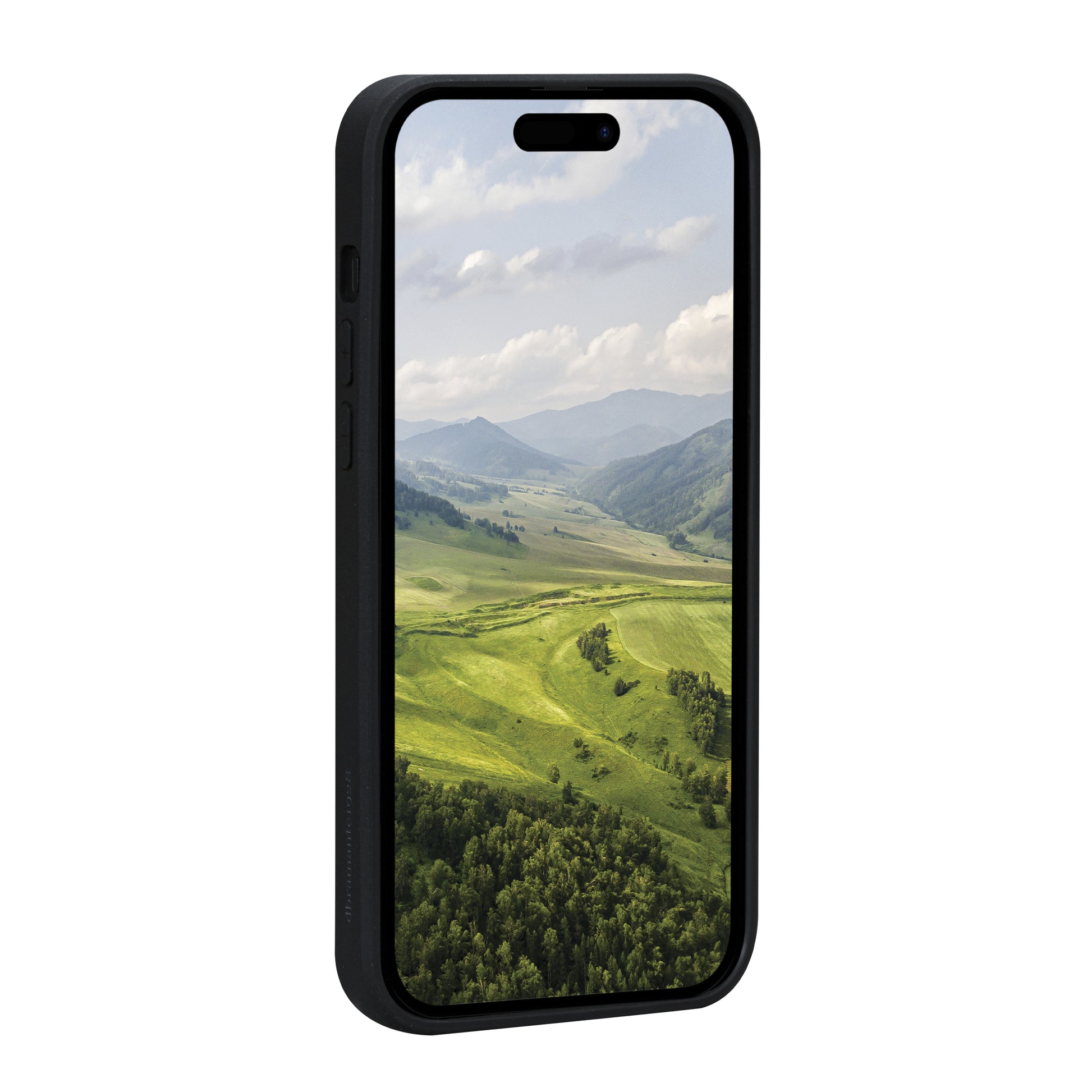 dbramante1928 Backcover – für Apple iPhone 15 Plus – schwarz – Recycling-Kunststoff