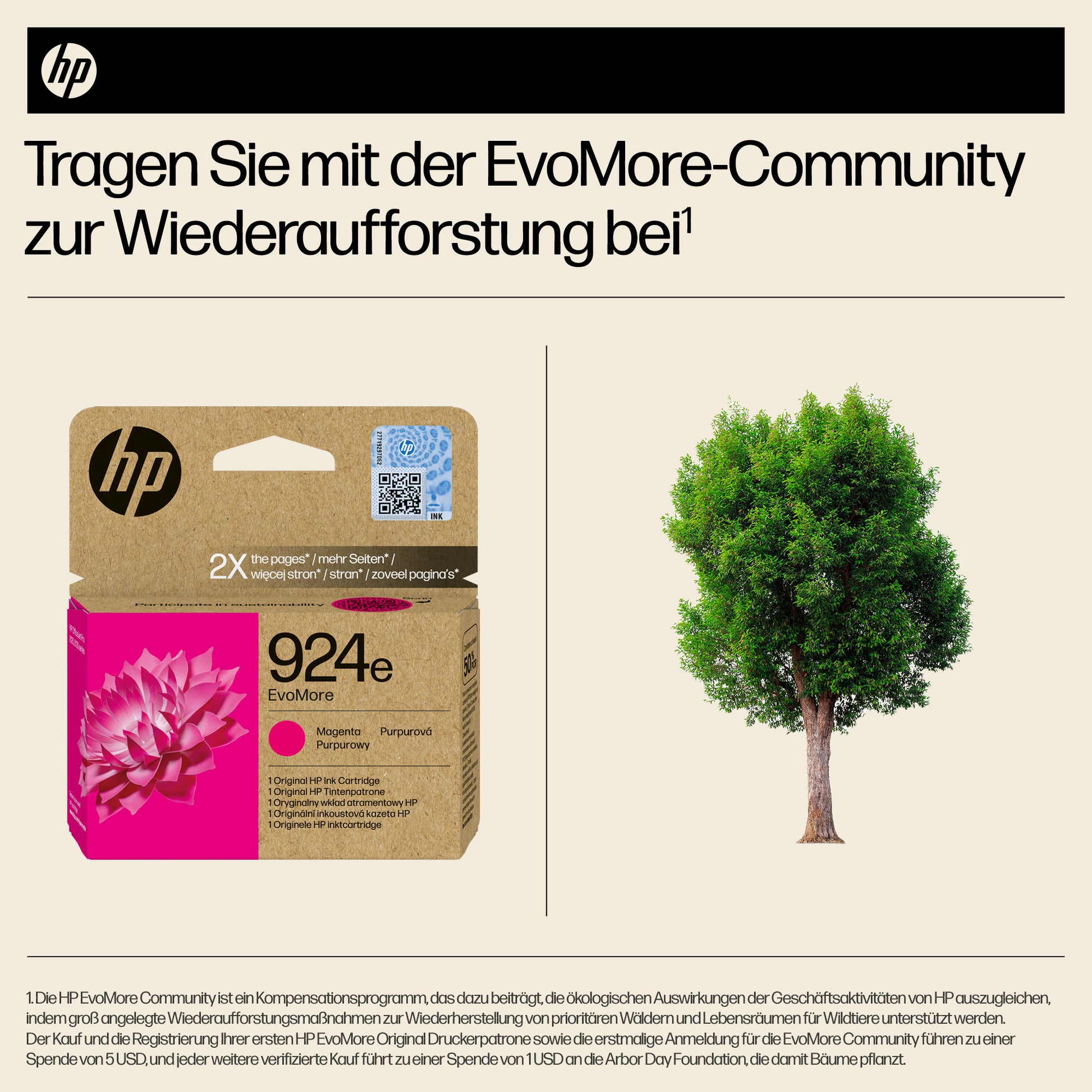 HP 924EXL Magenta Tintenpatrone (Original) – 800 Seiten – für HP 924e