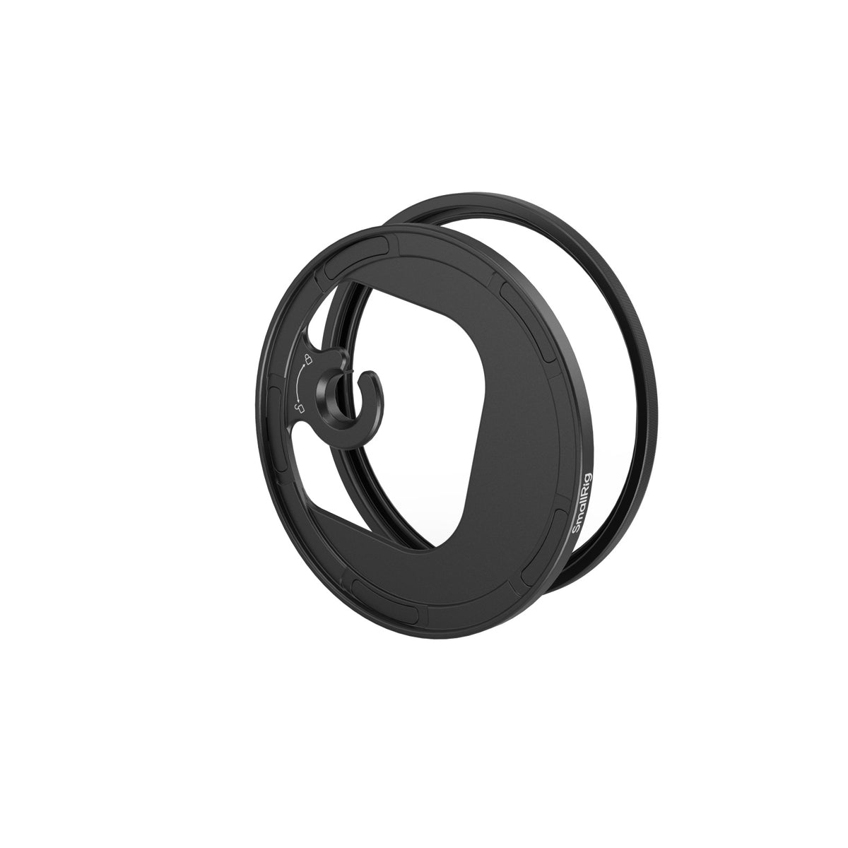 SmallRig 4587 Filter-Adapter 67 mm – M-Mount – Aluminiumoxid, Schwarz