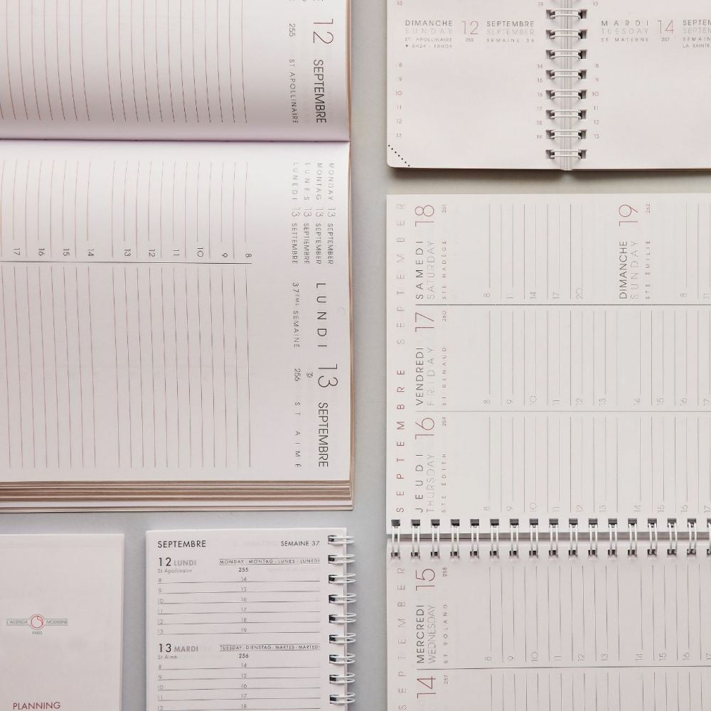 Quo Vadis Agenda Moderne 2026 – 1 Tag pro Seite, 170 × 210 mm
