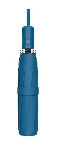 Muitomas Taschenschirm – Automatik, Ø 58 cm – Blau – mit Shopper