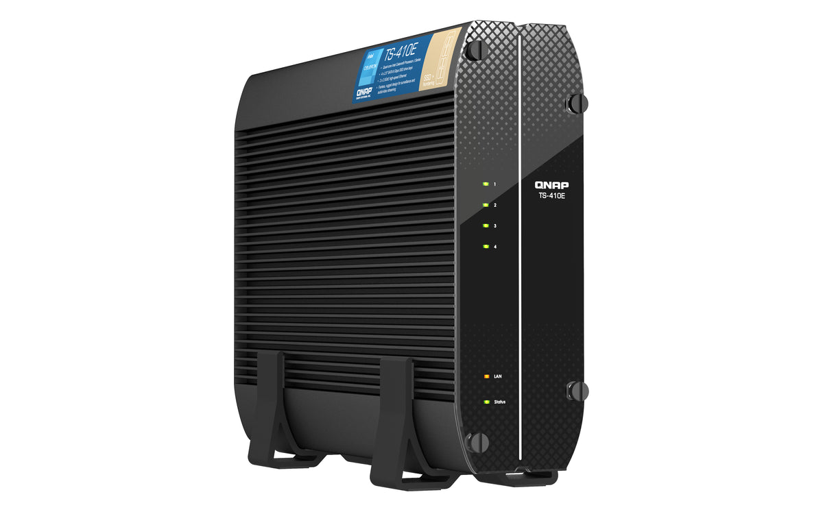 QNAP TS-410E-8G – 2× 2,5 GbE, 4-Bay, 2,5" SATA
