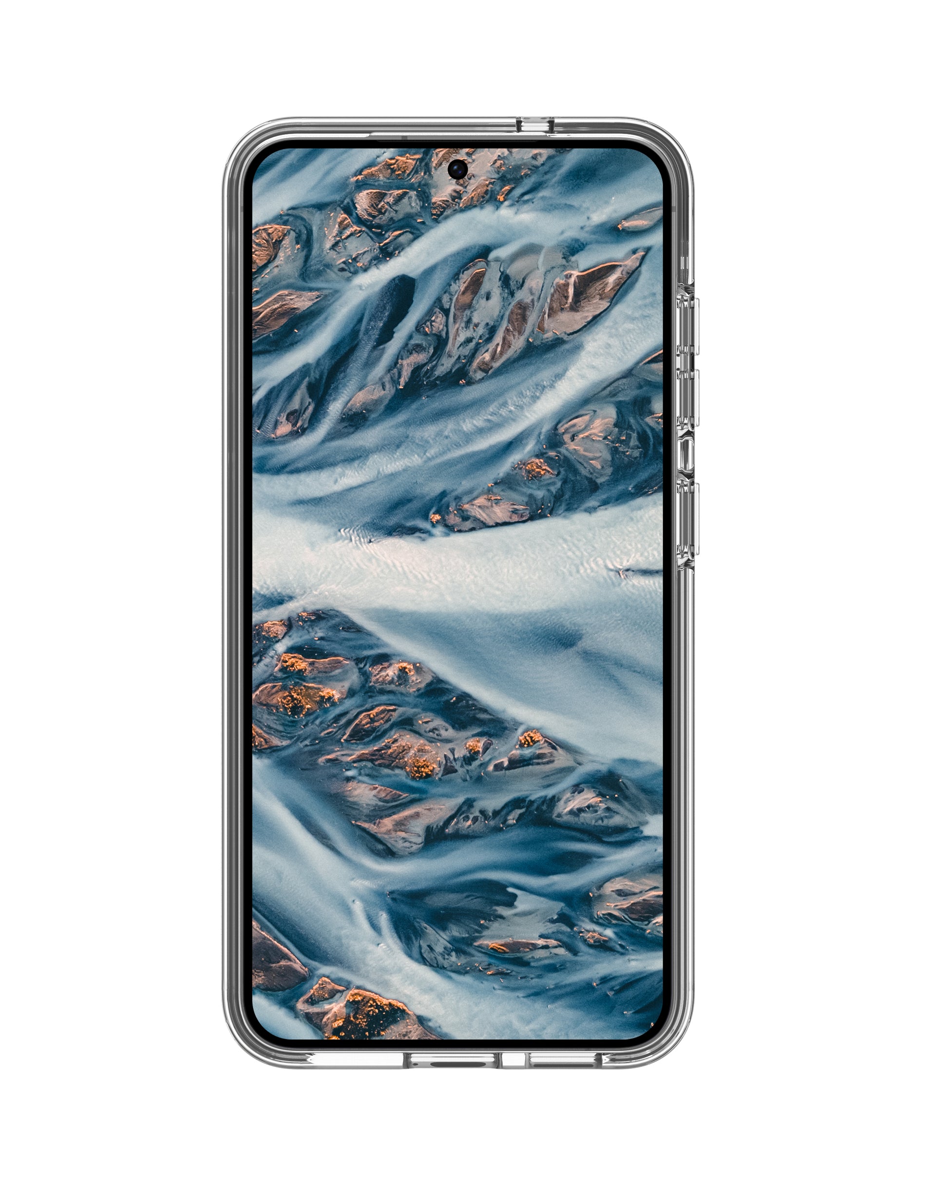 dbramante1928 Iceland Pro Backcover – für Samsung Galaxy S25, Kunststoff, Transparent, bis 3 m Sturzschutz