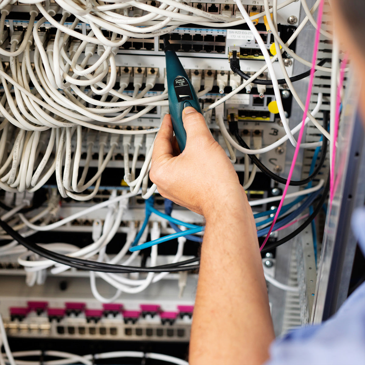 Softing IT Networks CableProbe CP15 – Netzwerkkabeltester – Ton-Ortungsempfänger, für Tongeneratoren/LAN-Tests