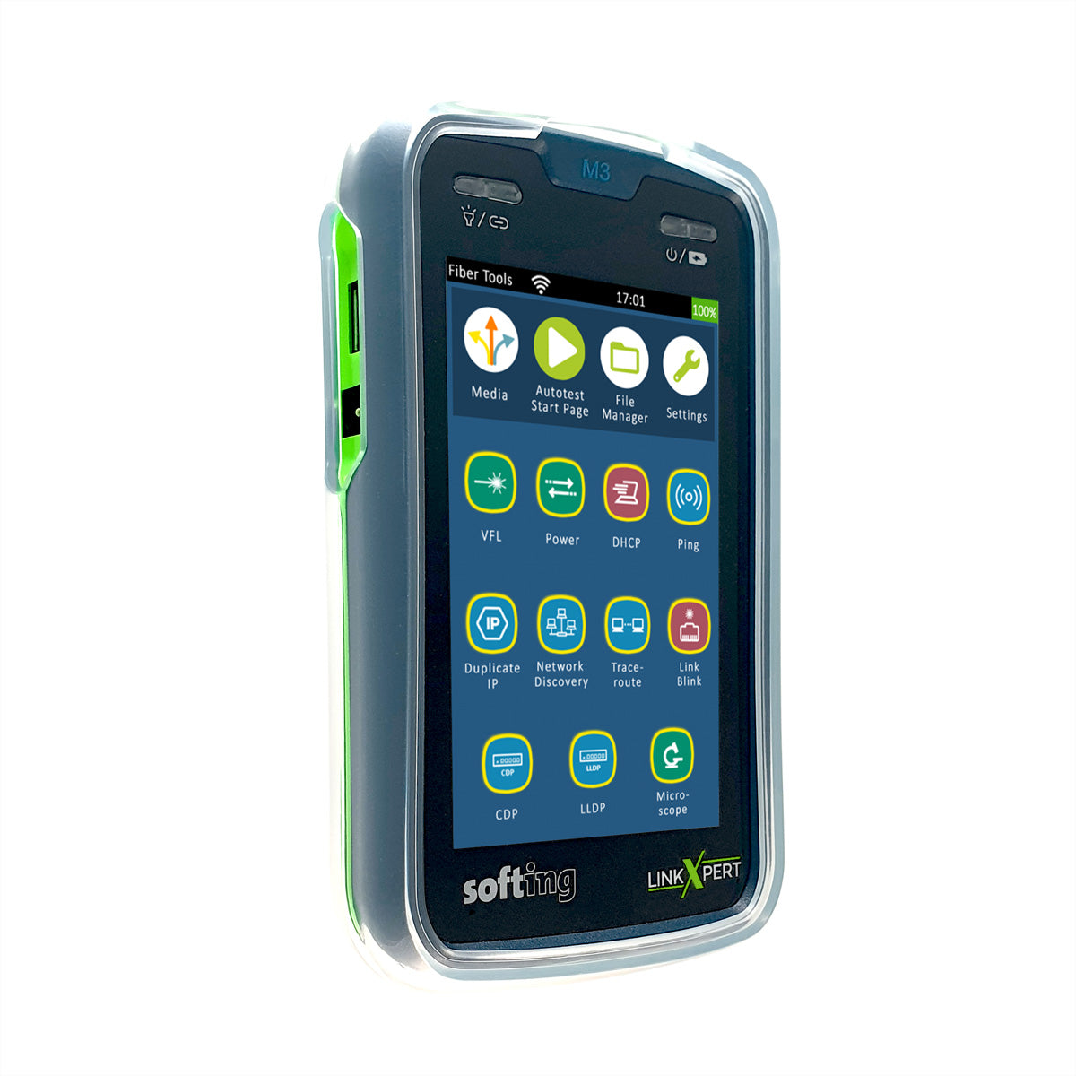Softing IT Networks Schutzhülle für LinkXpert – Transparent, 162×95×35 mm