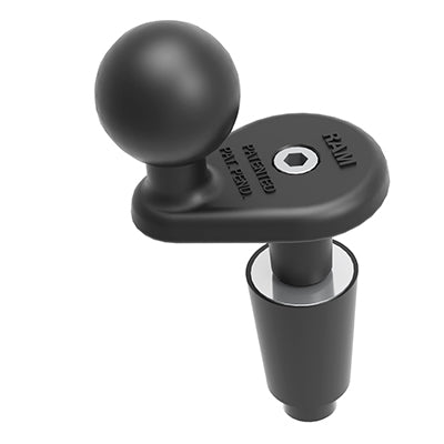 RAM Mounts RAM-B-342U – Montagezubehör, 1" Kugel, Aluminium/Gummi, Schwarz, 113,4 g